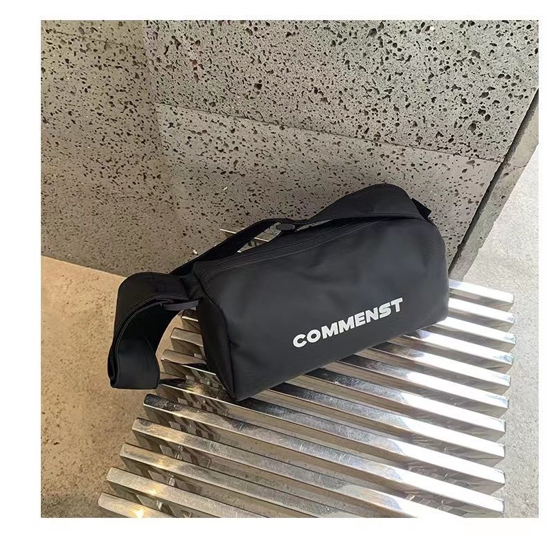 Túi Đeo Vai Thể Thao Vải Canvas In Chữ Thời Trang Mùa Hè 2022