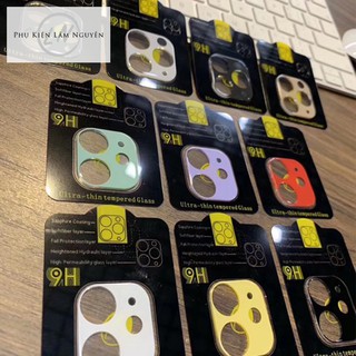 Bộ dán kính bảo vệ camera iPhone 11