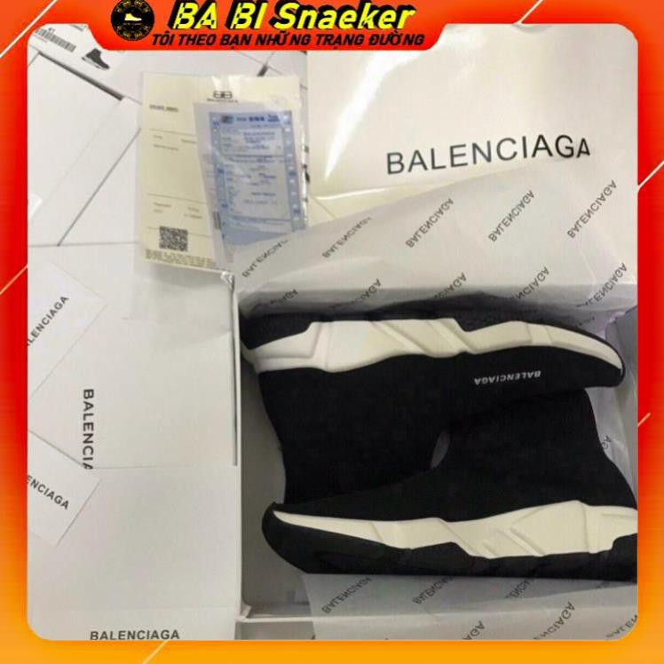 Giày thể thao sneaker BL đen speed cao cổ hàng 1:1 full size nam nữ Hà Nội