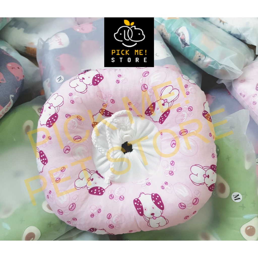 Loa| Gối| Vòng chống liếm cho Chó Mèo - Bằng Bông Siêu Nhẹ và Êm Ái