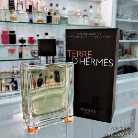 Nước Hoa Nam Chính Hãng Hermes Terre D’Hermes EDT - Donna.cosmetics