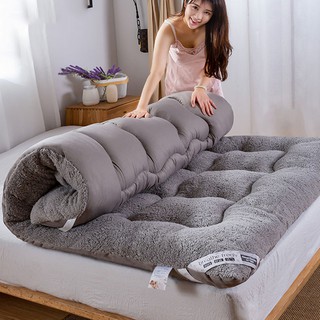 Nệm nhung giữ ấm dày 10cm kiểu sang trọng