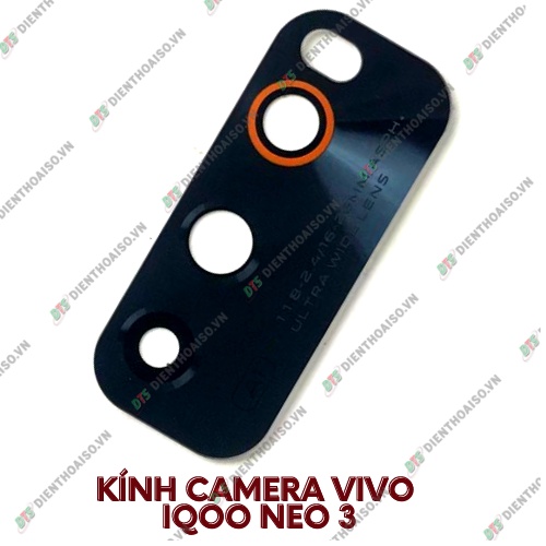 Kính camera vivo iqoo neo 3 kèm keo dán