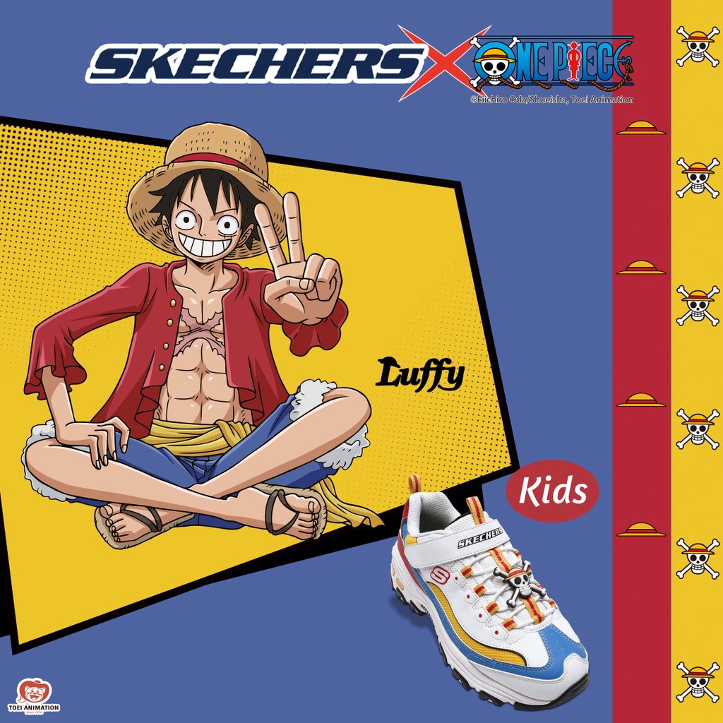 Skechers Giày Thể Thao Bé Trai One Piece Skechers Dlites 1.0 - 406102L-WMLT