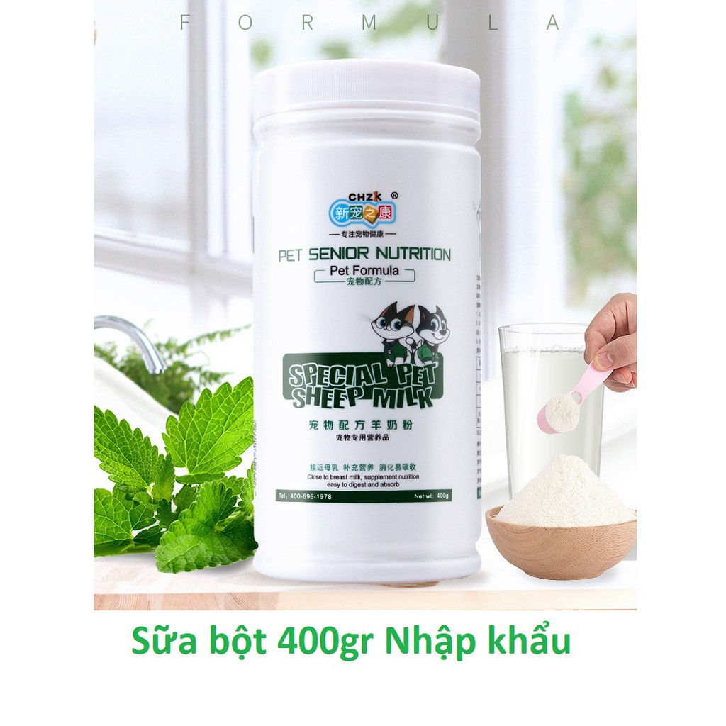 Sữa Cho Chó Mèo (3 loại)  Bio Milk - Sữa bio milk 100g Sữa chua uống Sữa bột dinh dưỡng thú cưng