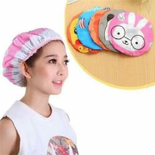  MŨ TẮM NILONG TRÙM ĐẦU KHI TẮM 