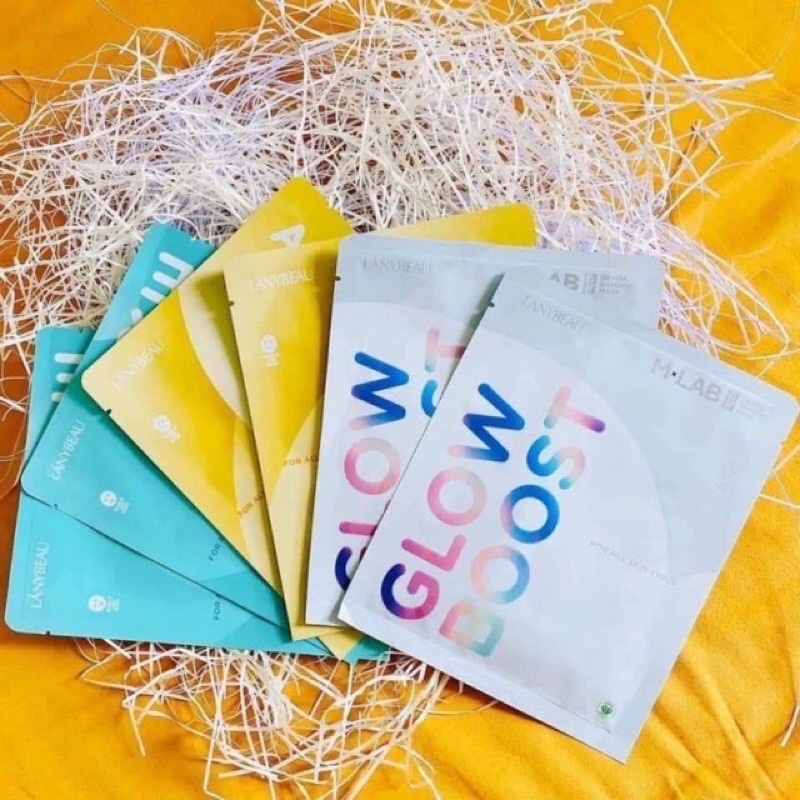 Mặt nạ sợi tre Mlab cấp ẩm, dưỡng trắng và kềm dầu