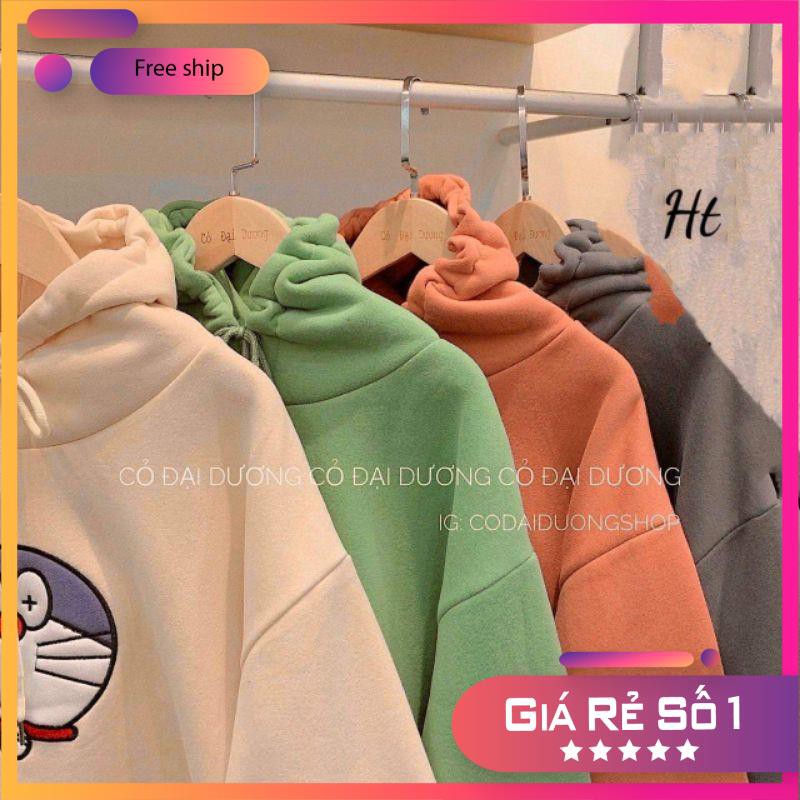 [ Siêu Hot ] Áo Hoodie 3D meo Doremon in tay ( inb shop để chọn màu ạ ).  siêu hot, siêu thời trang