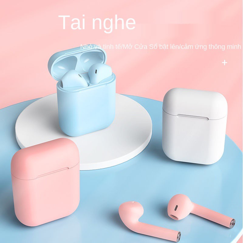 Tai Nghe Bluetooth Không Dây Mini Tai Công Nghệ Màu Đen Chất Lượng Cao HuaweiOPPOvivoXiaomi Android Apple Đa Năng