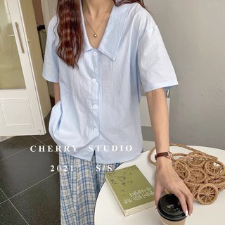 Sơ mi trơn cổ vát 50405 CHERRYCOCO