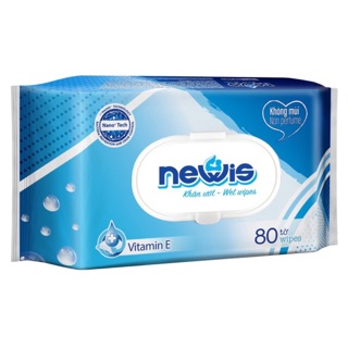 KHĂN ƯỚT NEWIS LOẠI 80 TỜ