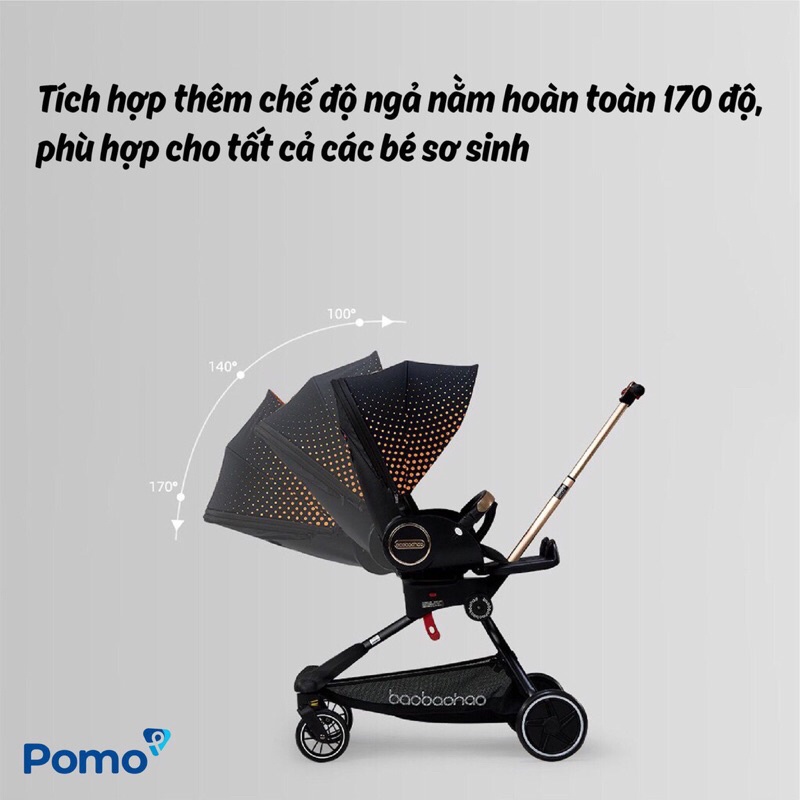 Xe Đẩy Gấp Gọn V9 Baobaohao