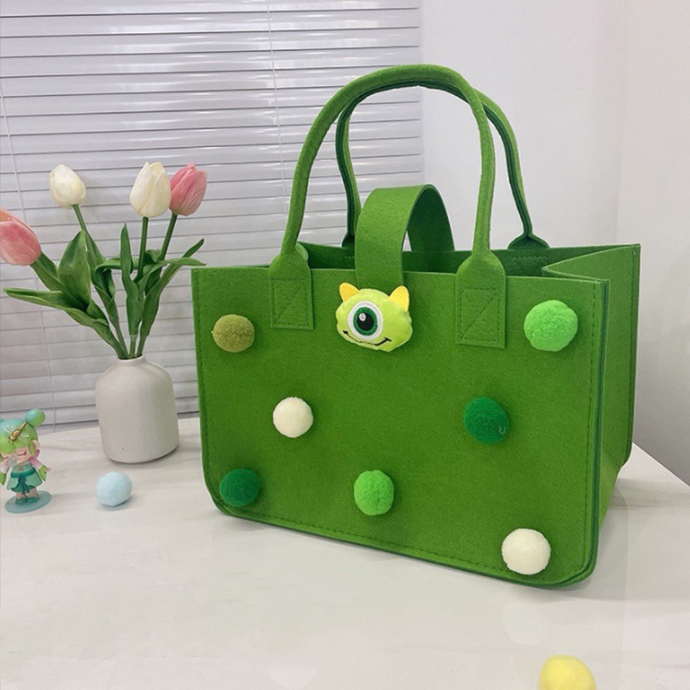 Túi tote Có Sức Chứa Lớn Họa Tiết Hoạt Hình nhiều Màu Đa Chức Năng Làm Quà Tặng Túi xách họa tiết đáng yêu phong cách