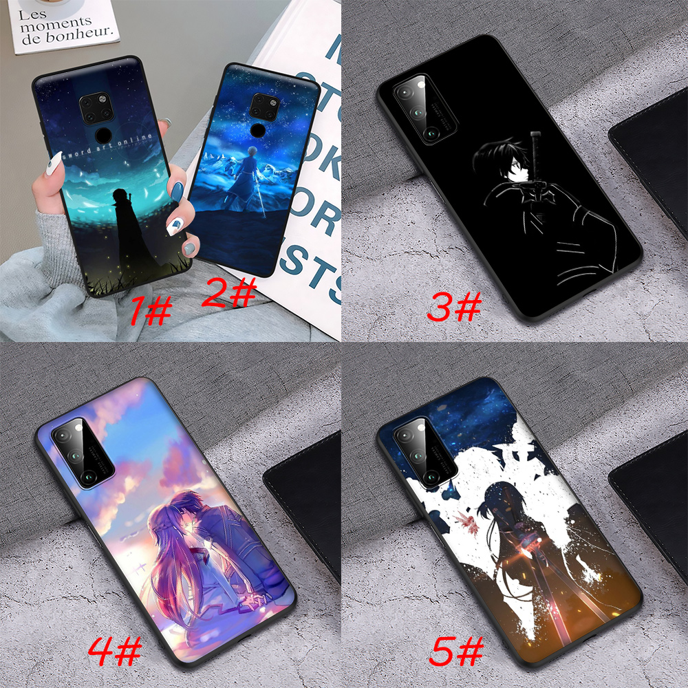 Ốp Điện Thoại Mềm Hình Sword Art Online Sk98 Cho Huawei Nova 2 2i 3 3i 4 4e 5 5i 5t Lite