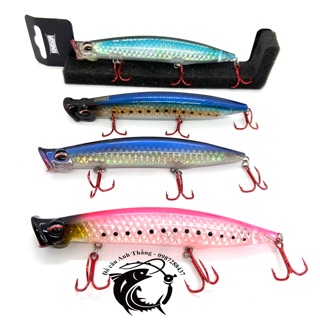 Mồi cá giả Kingdom Popper 3508 - 18,5gram câu cá măng, chẽm, mú, các dòng cá săn mồi[ Chính Hãng]
