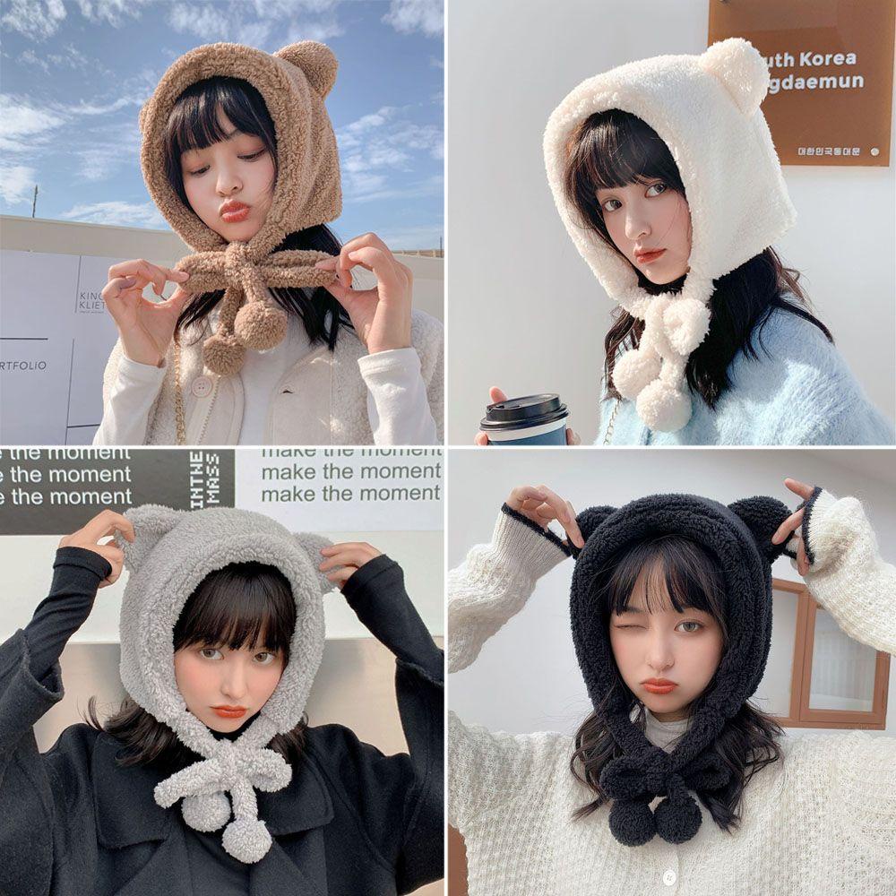 XIANTIN Mũ Tai Gấu Chống Gió Thời Trang Mùa Đông