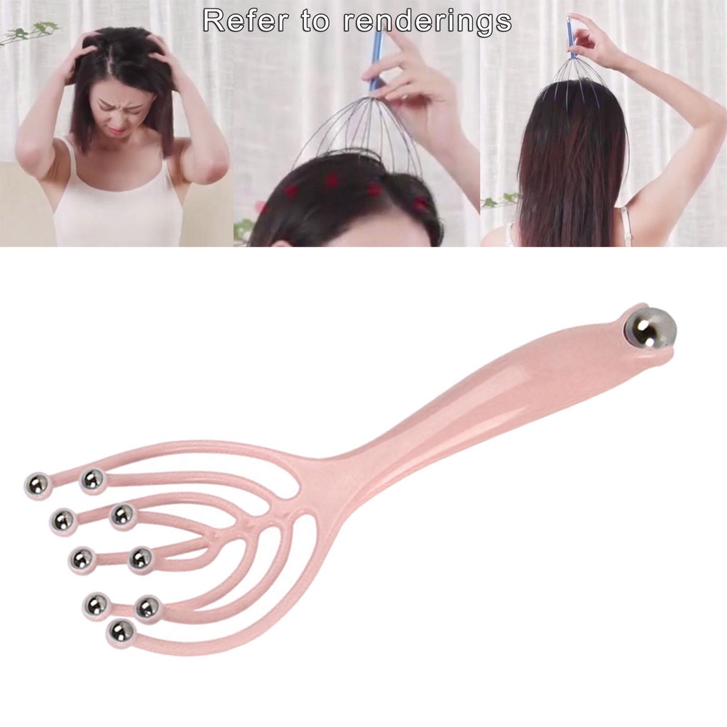 Con Lăn Mát Xa Da Đầu Giảm Căng Thẳng Kích Thích Mọc Tóc