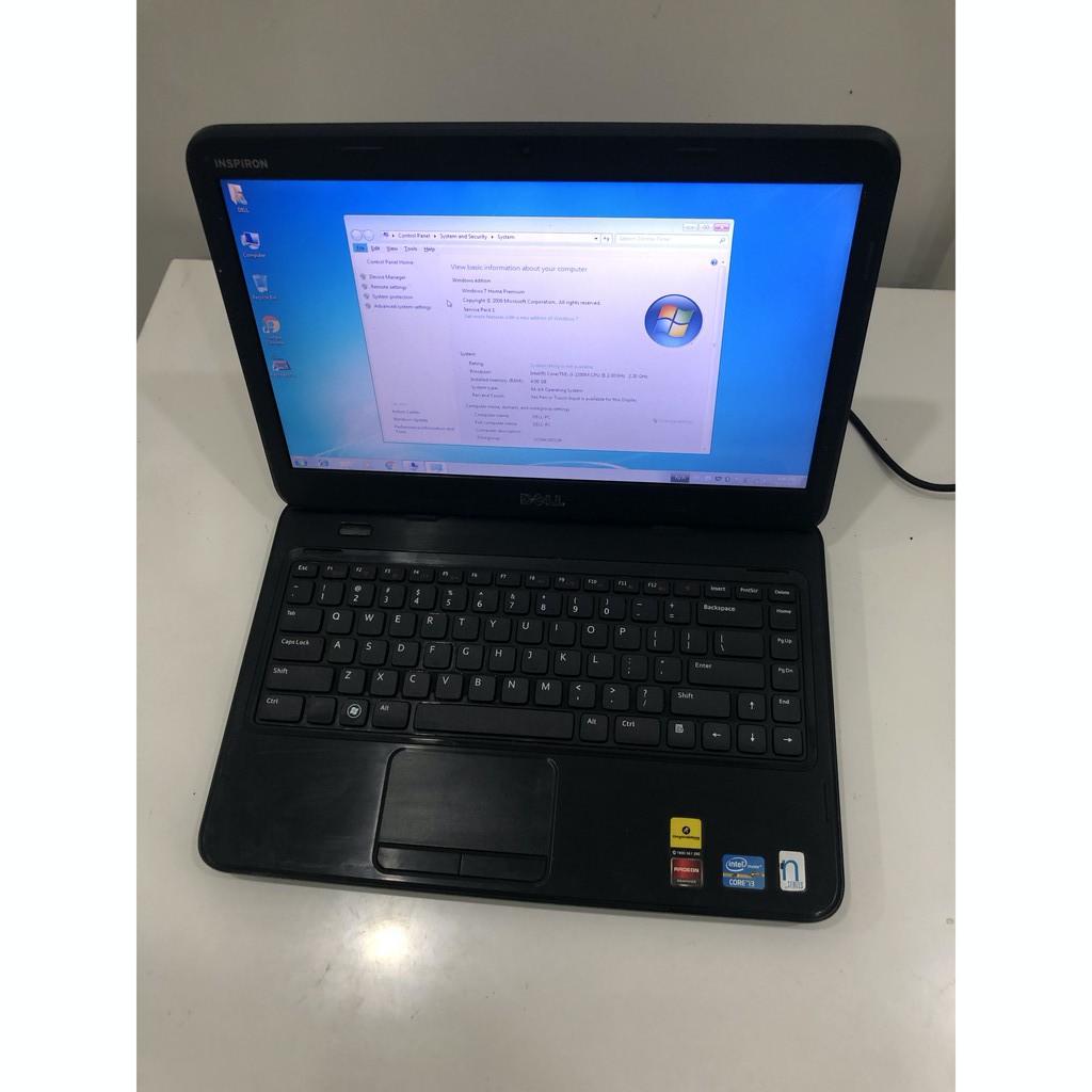 Laptop văn phòng cũ Dell insspiron N4050,i3-2350M,4GB Ram,500GB HDD.