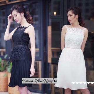 Đầm ren chân dập ly cao cấp