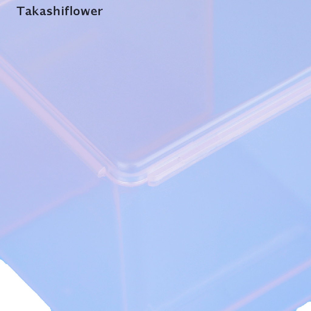 [Hàng mới về] Hộp đựng bông tẩy trang tăm bông bằng nhựa trong suốt tiện lợi