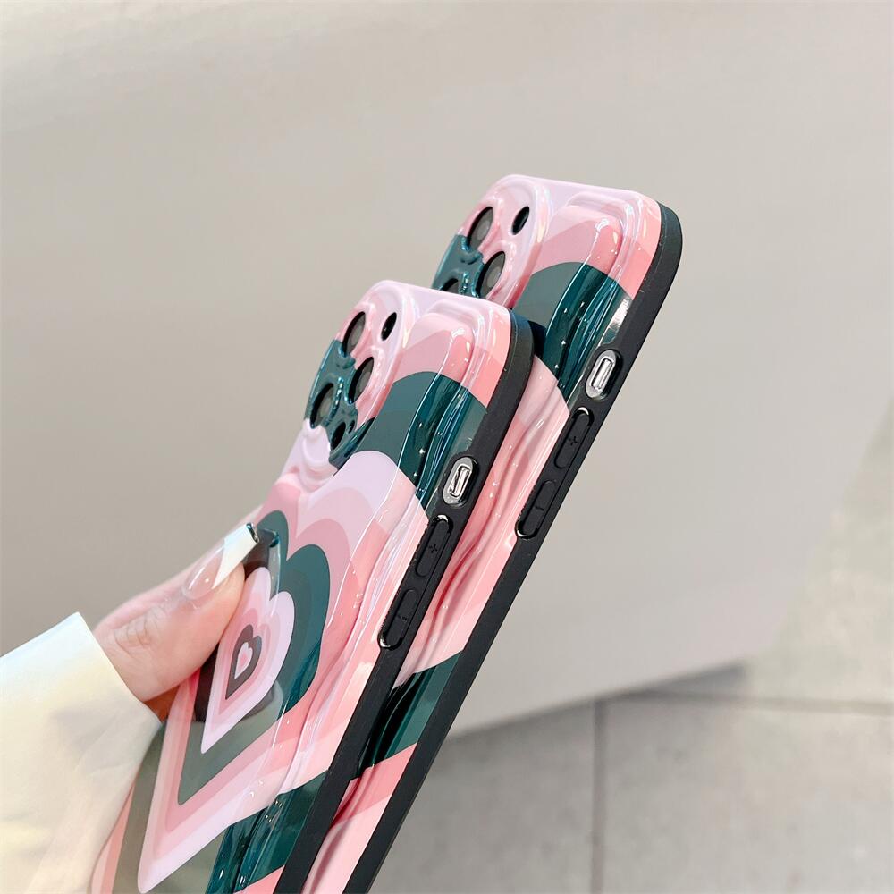 Ốp Điện Thoại Tpu Dẻo Màu Đen Hồng Họa Tiết Vân Đá Sang Trọng Chống Sốc Cho iPhone 11 12 13 Pro XS Max X XR