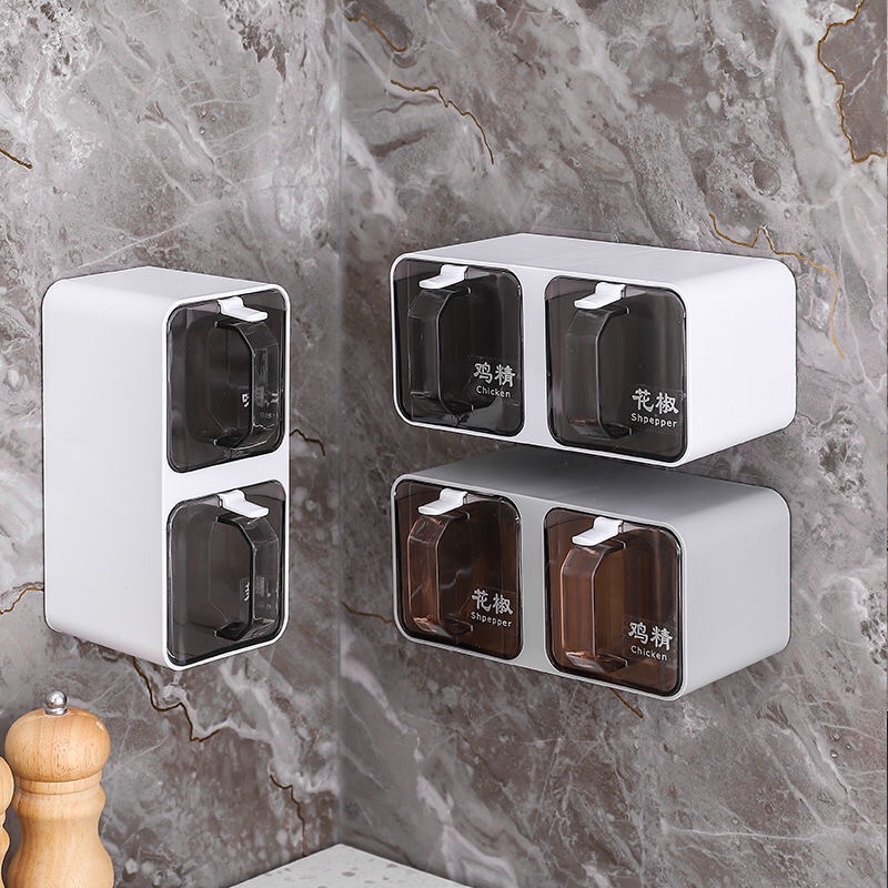 Hộp đựng gia vị treo tường