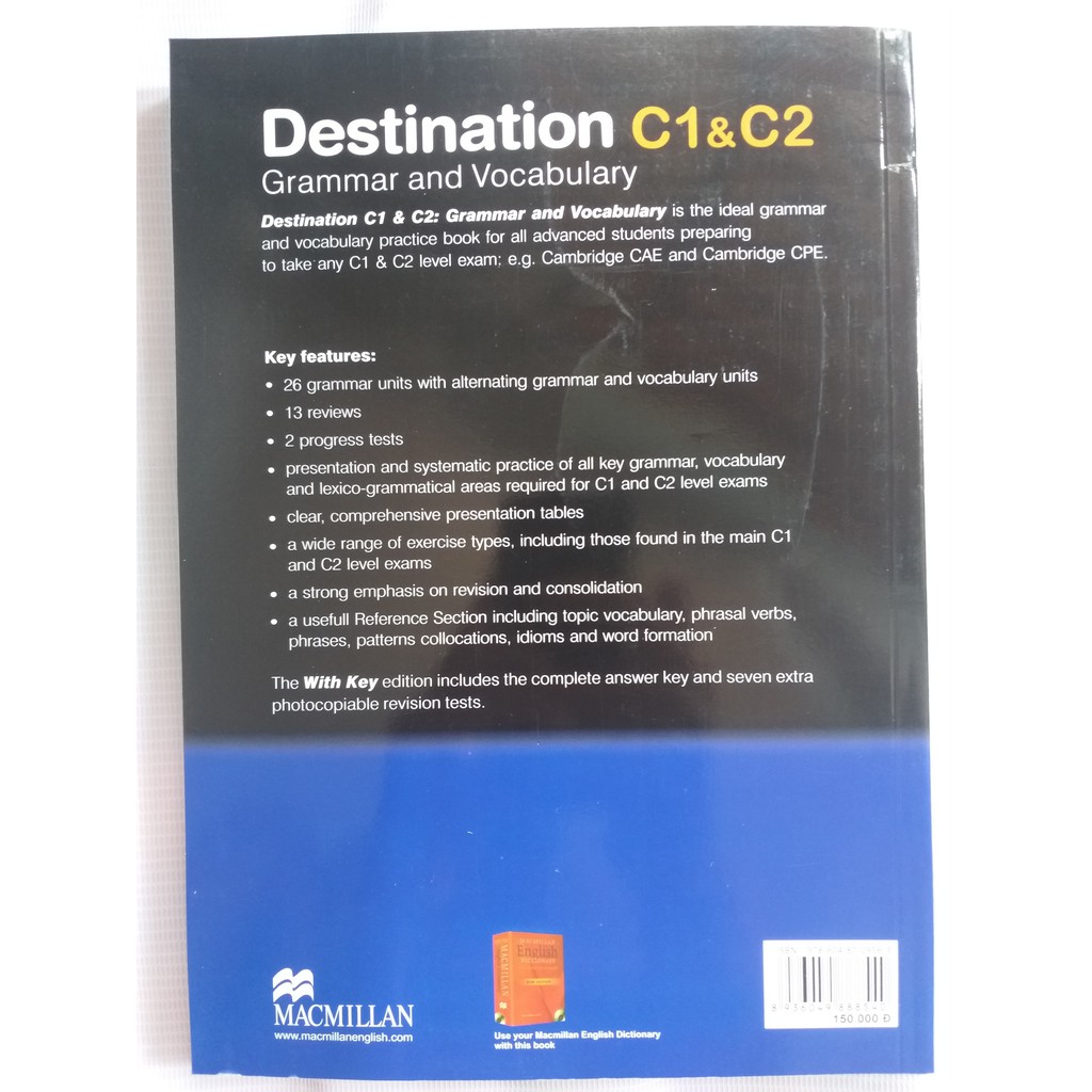 Sách - Destination C1 & C2: Grammar & Vocabulary