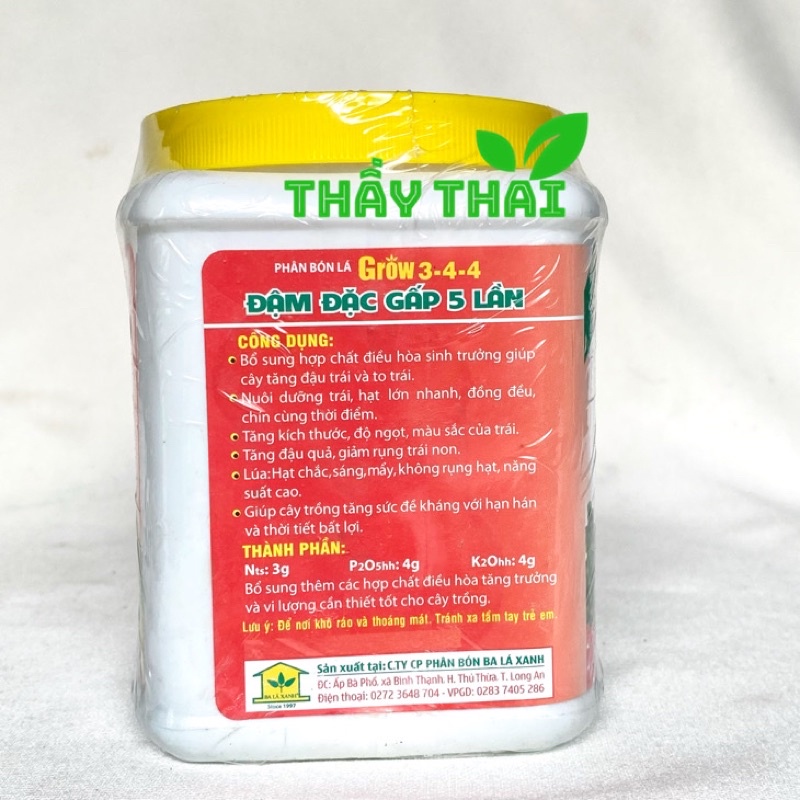 Phân Bón 6-30-30 tăng vị ngọt, phẩm chất, màu sắc cây ăn trái,m, quang nông