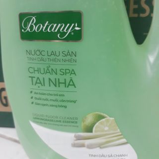 Nước lau sàn từ sả và chanh