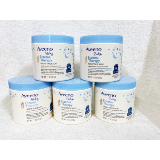 [Hàng Mỹ Bay Air] Kem trị chàm, lác sữa Aveeno Eczema therapy 312gram.