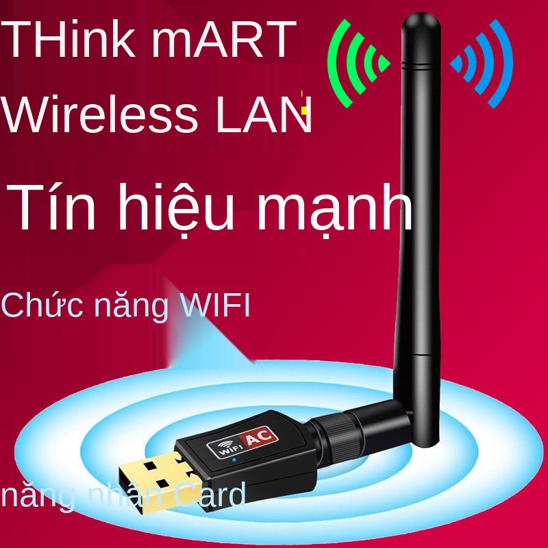 không có trình điều khiển Thẻ mạng không dây USB máy tính để bàn máy tính xách tay bên ngoài Bộ nhận tín hiệu mạng WIFI | BigBuy360 - bigbuy360.vn