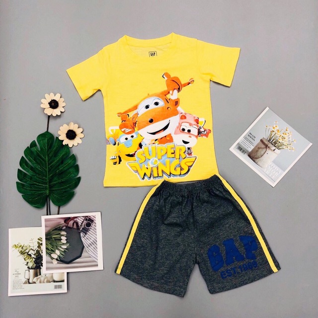 Đồ bộ bé trai, đồ bộ trẻ em sz 1-5T - SUNKIDS1