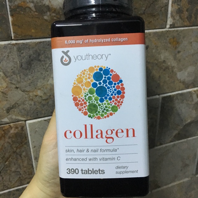 🌼[date 2022]Youtheory Collagen Type  1 23 ( Mỹ)