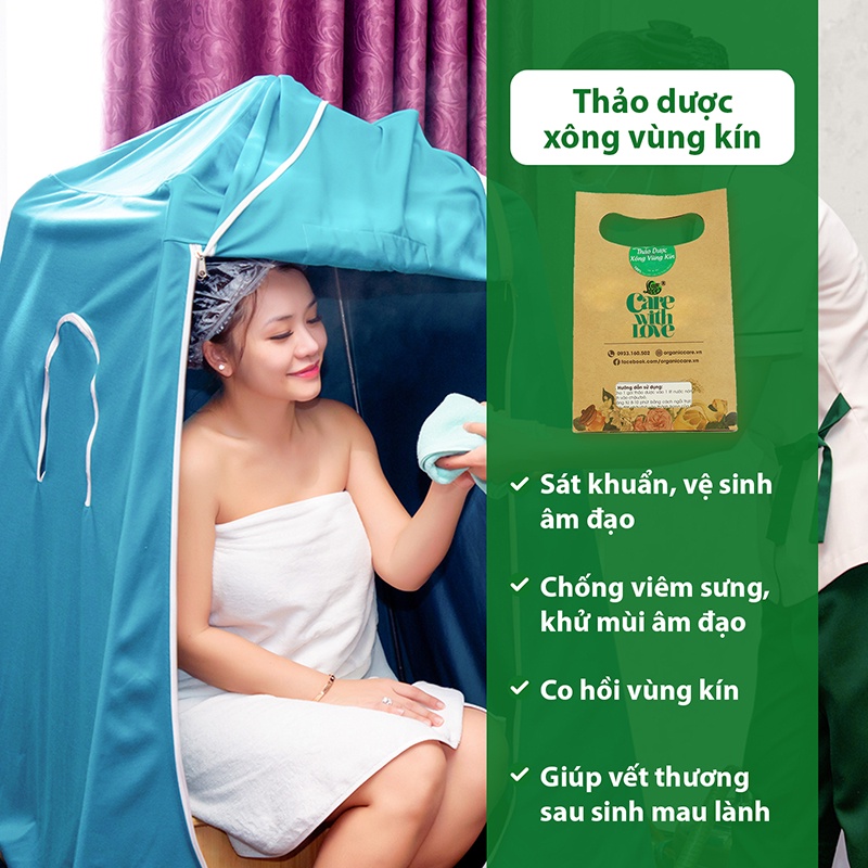 Thảo Dược Xông Vùng Kín CARE WITH LOVE - Set 5 Gói