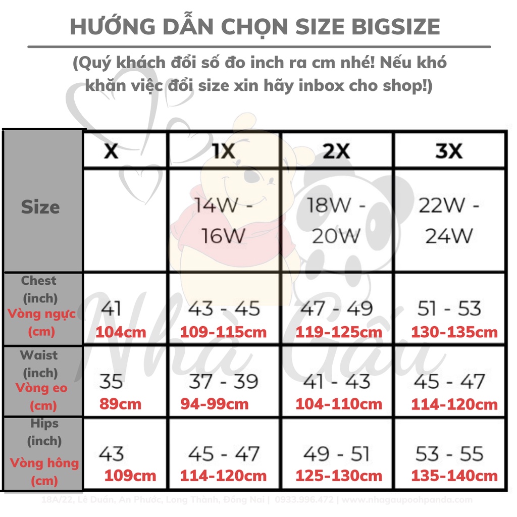 Quần legging bigsize EVIR  từ 70-160kg