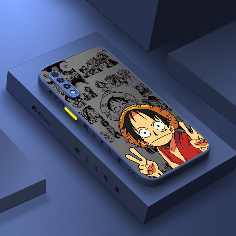 Ốp Điện Thoại Cứng Chống Sốc In Hình Luffy Cho Samsung galaxy A50 A50s A30s