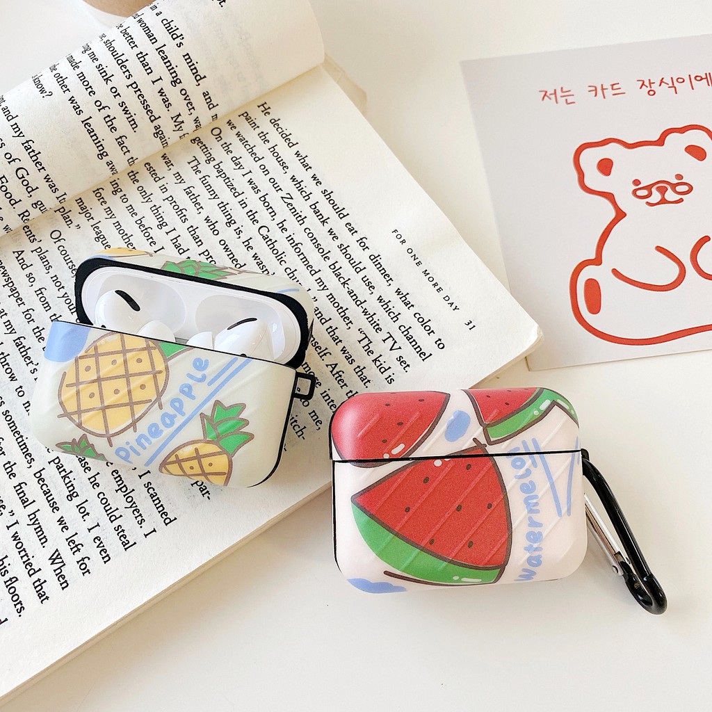 lovely fruit watermelon pineapple imd AirPods AirPods Pro case iPhone Bluetooth earphone case