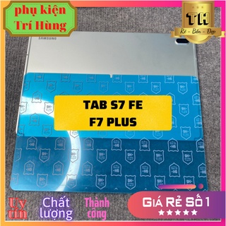 Kính cường lực samsung tab s7 fe, s7 plus, t295, t385, T560 nano 9h+ chống trầy xước chống va đập, không bị bong tróc