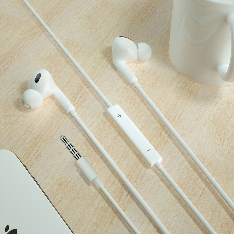 Tai nghe airpro 3 có dây tích hợp micro âm thanh nổi chuyên dụng cho apple iphone 8 7 plus x xs max xr 11 | BigBuy360 - bigbuy360.vn