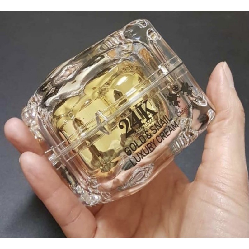 KEM DƯỠNG TRẮNG DA ỐC SÊN HÀN QUỐC 24K GOLD & SNAIL LUXURY CREAM