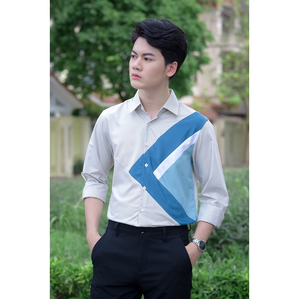 ÁO SƠ MI NAM HỘP CAO CẤP DÀI TAY HÀN QUỐC, FORM SLIMFIT DỄ MẶC, CHẤT LIỆU LỤA NẾN CAO CẤP, ĐỦ SIZE M, L, XL | BigBuy360 - bigbuy360.vn