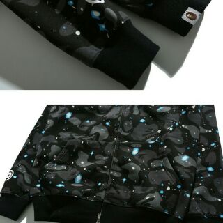 Áo khoác galaxy / jacket bape camo