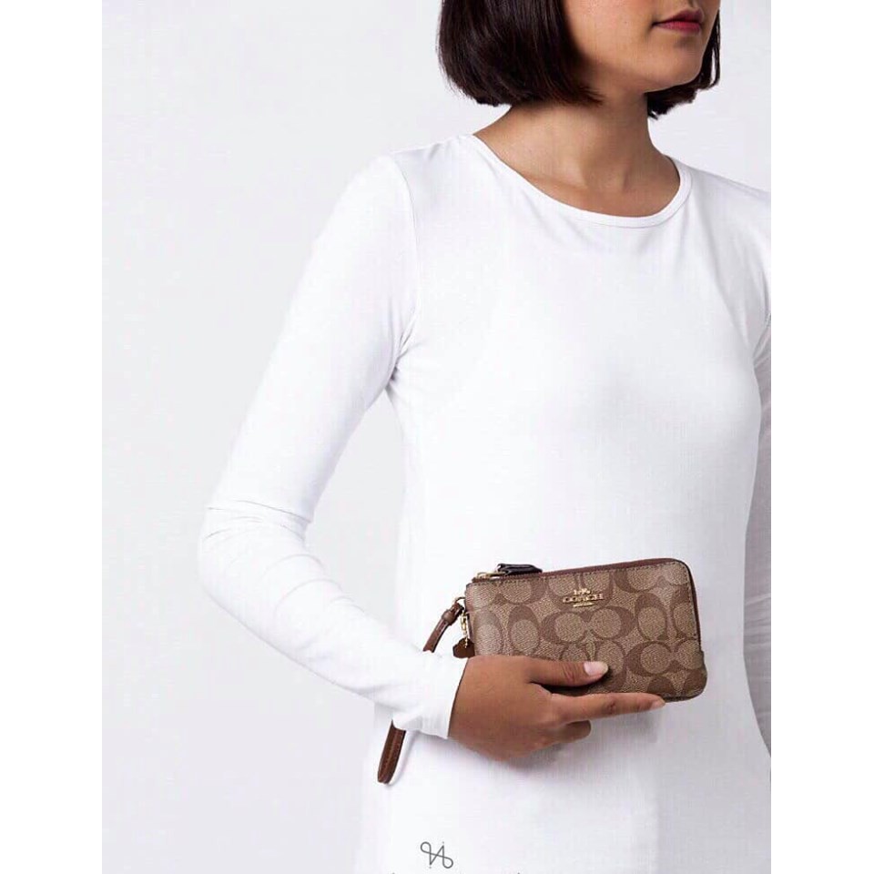 Ví Coach mini 2 ngăn