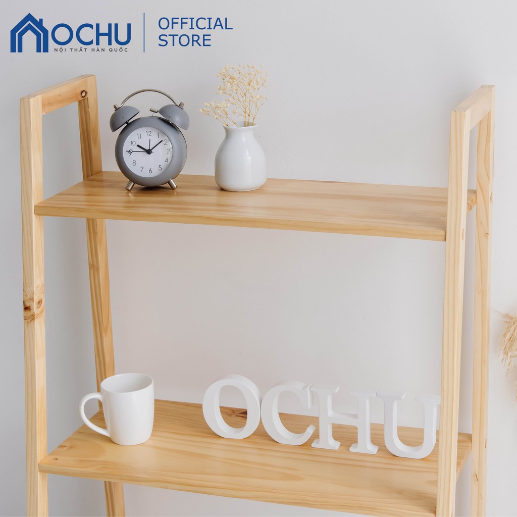 Kệ Sách 3 Tầng Khung Gỗ OCHU - A Book 3F - Natural | BigBuy360 - bigbuy360.vn