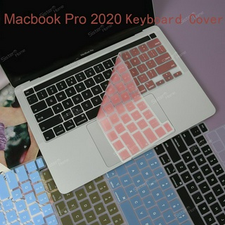 Vỏ Bàn Phím Silicon Nguyên Chất US Enter Macbook Pro 13.3 Có Thanh Cảm Ứng M1 M2 2022 2020 A2338 A2289 A2251 Pro16 A2141