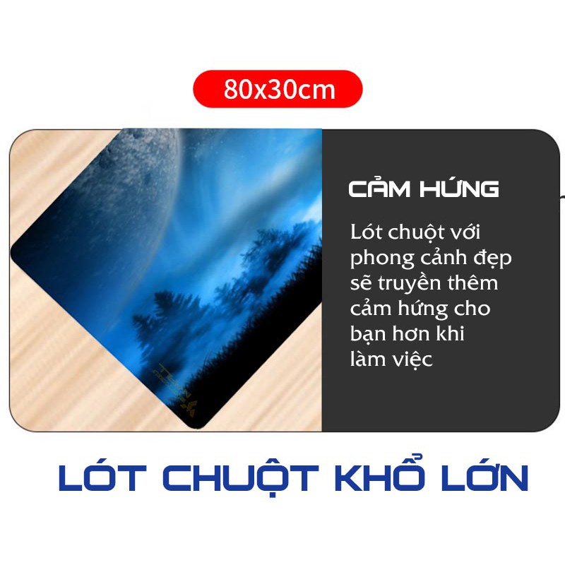 Lót chuột, Pad chuột khổ lớn, Lót bàn phím khổ lớn