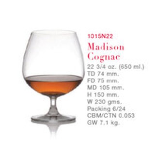 Bộ 6 Ly Madison Cognac 1015N22 (650ML)