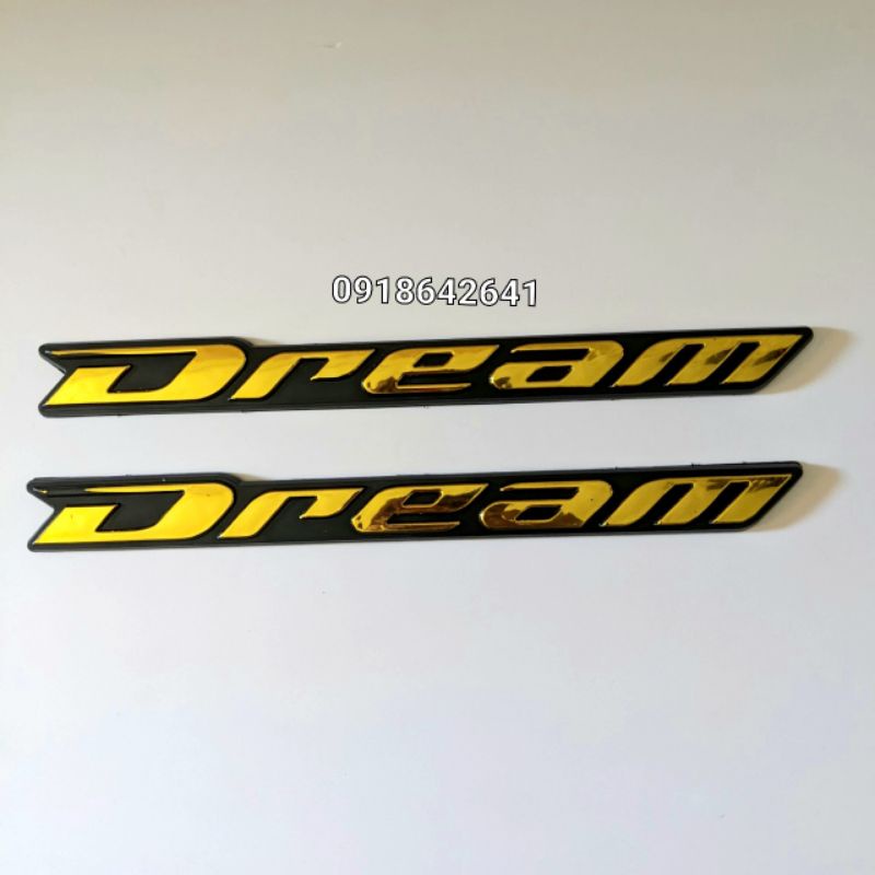 Bộ tem chữ dream xi cứng cao cấp