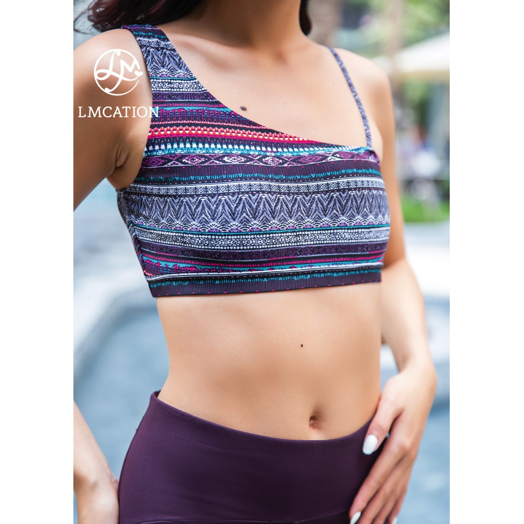 Áo bikini đa năng Gym-to-swim LMcation Abby - Thổ Cẩm