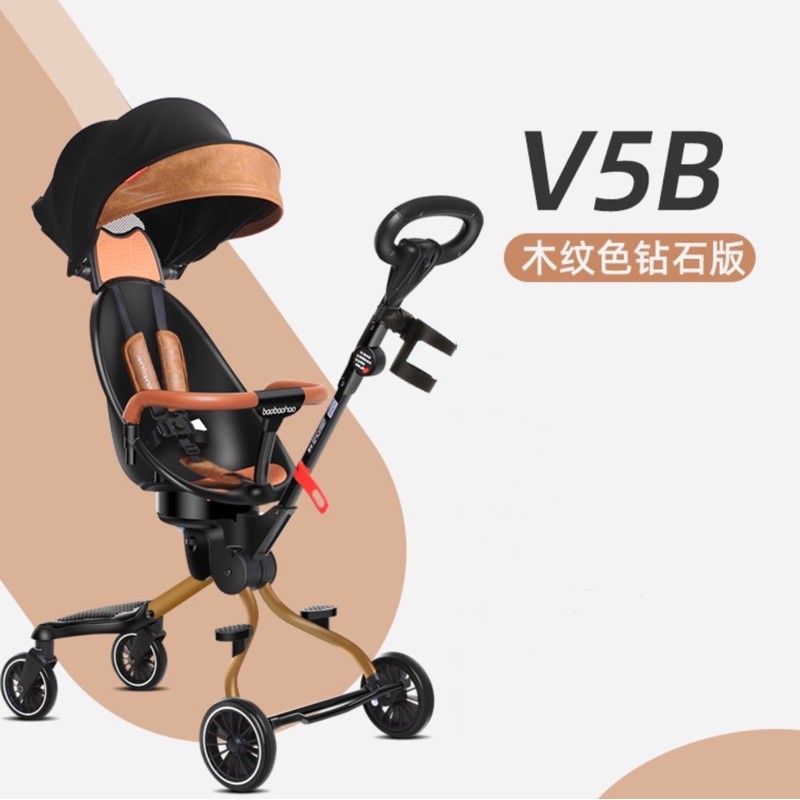 Xe đẩy trẻ em V5B Deluxe( Mái vòm)